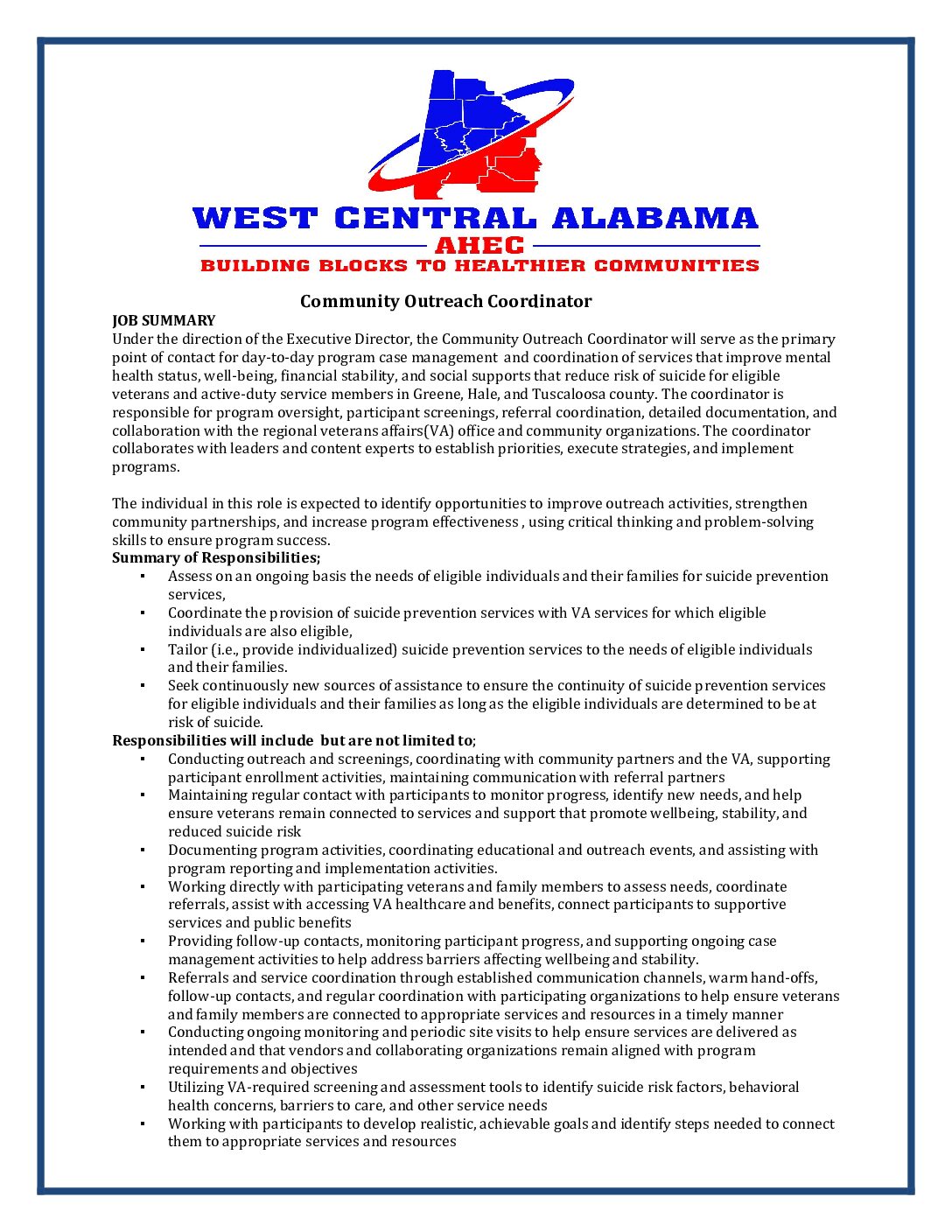 Job Description-Community Outreach Coordinator (1)
